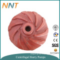 High chrome alloy and rubber impeller for NH slurry pump